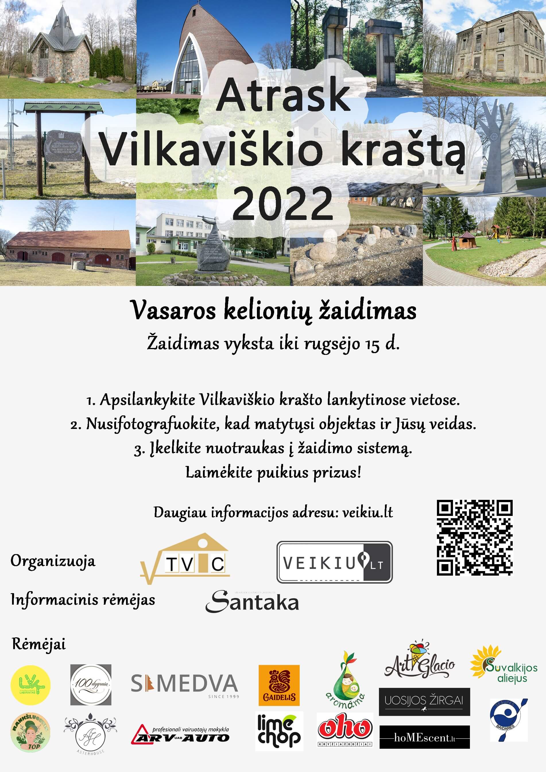 Atrask Vilkaviškio kraštą 2022